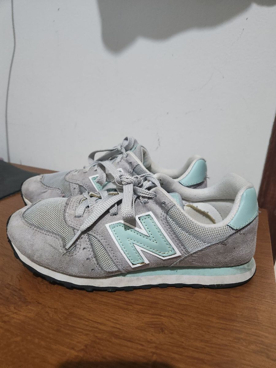 New Balance 373 Numero 34 Verde Agua Cinza New Balance Usado 101402499 enjoei