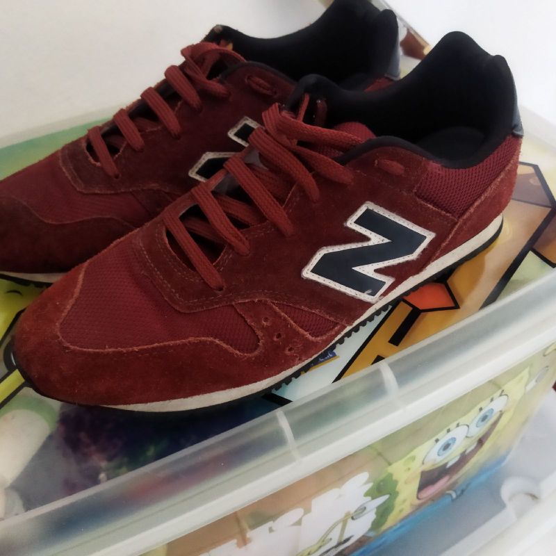 New balance hot sale cor vinho