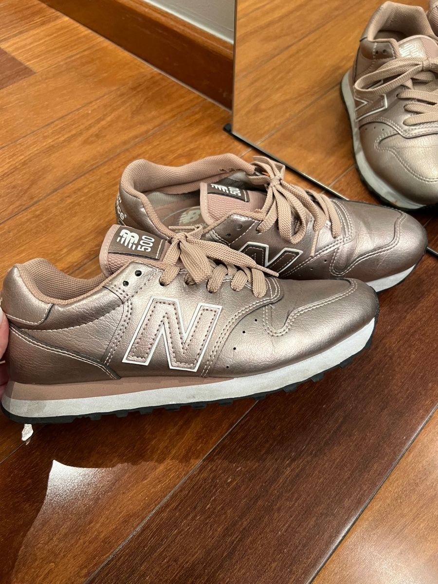 New balance feminino fashion rose gold