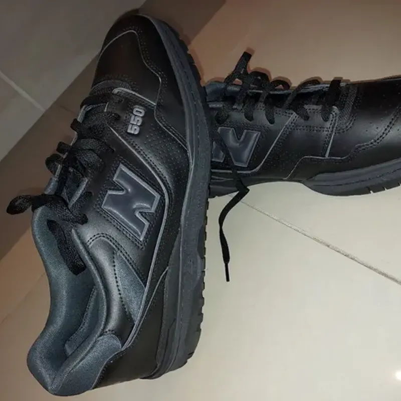 New Balance 550 Tamanho 47 14us Preto All Black Triple Black