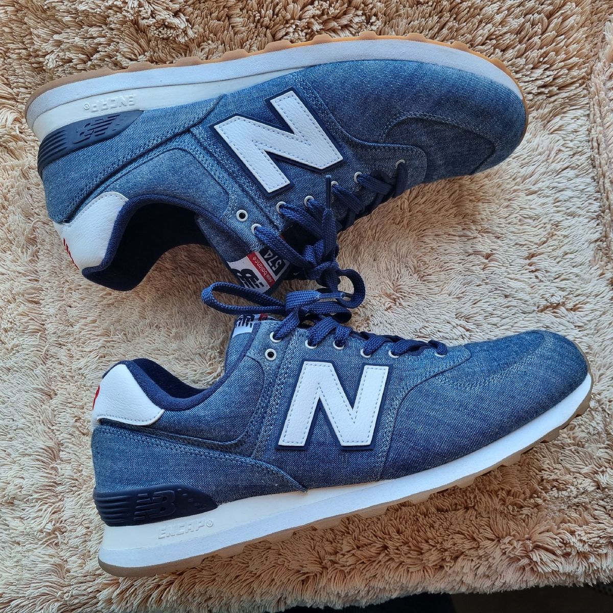 New balance ml574 yle vintage indigo hotsell