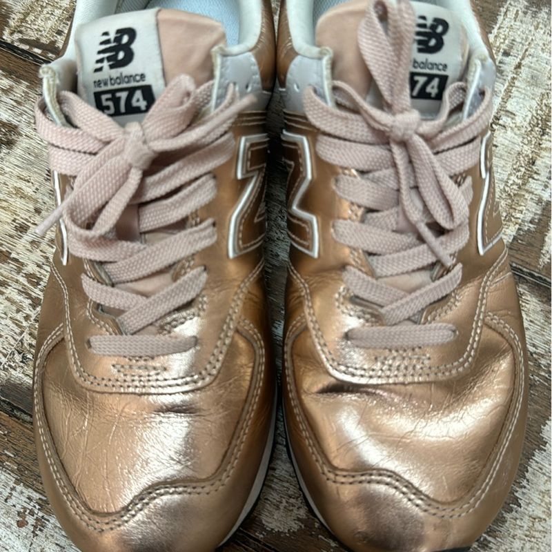 Balance 574 Feminino New Balance Feminino Rose Gold New Balance