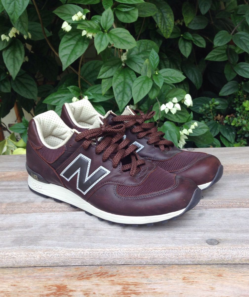 tênis new balance 550 couro marrom