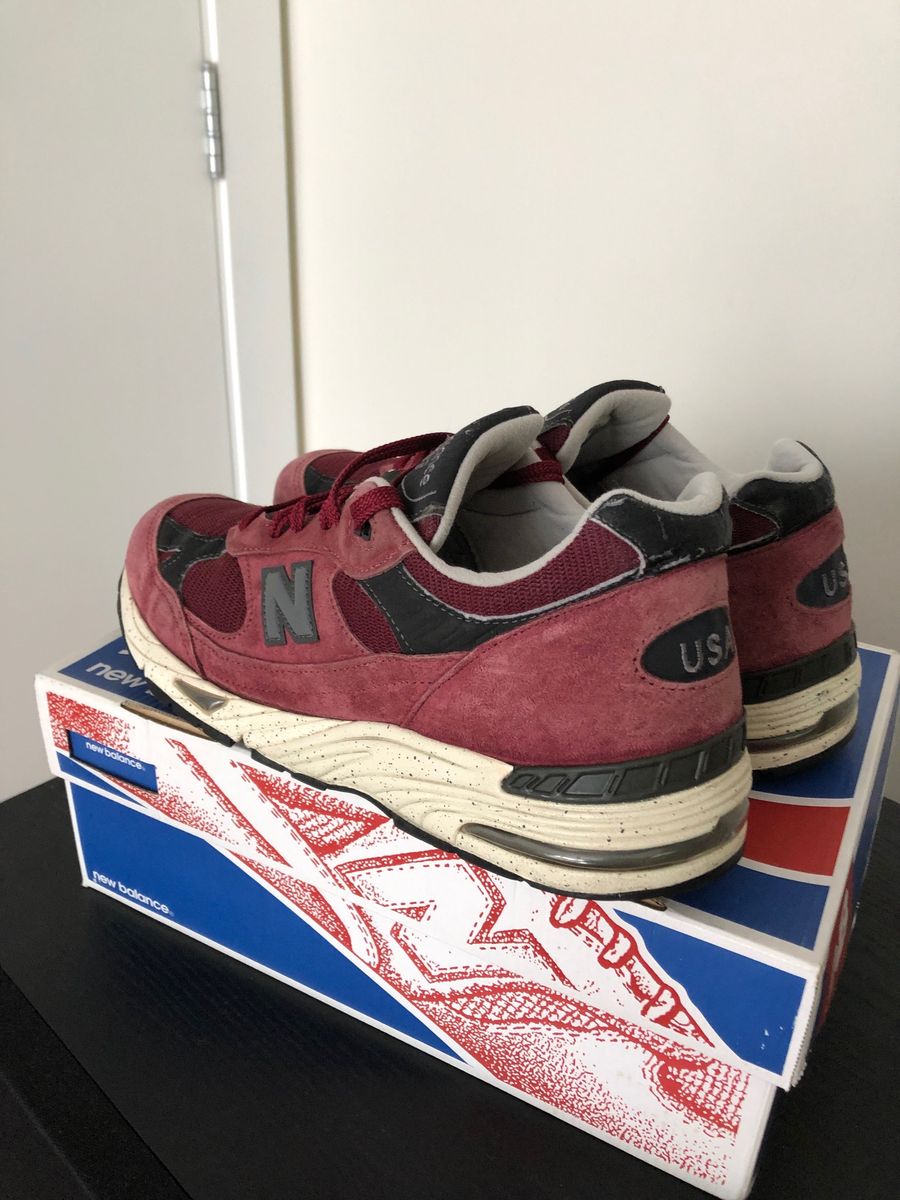 new balance 991 branco masculino