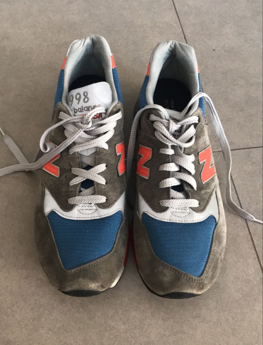 tenis new balance 998 masculino azul
