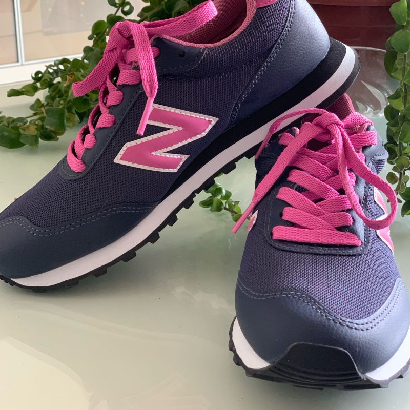 New balance shop azul e rosa