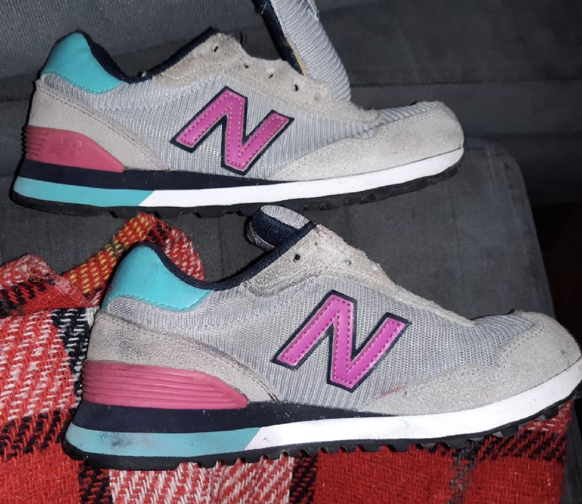 New Balance Colorido | Tênis Feminino New Balance Usado 46547466 | enjoei