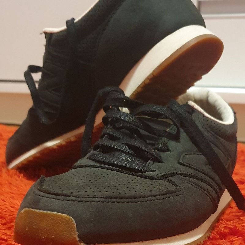 New balance best sale 420 couro preto