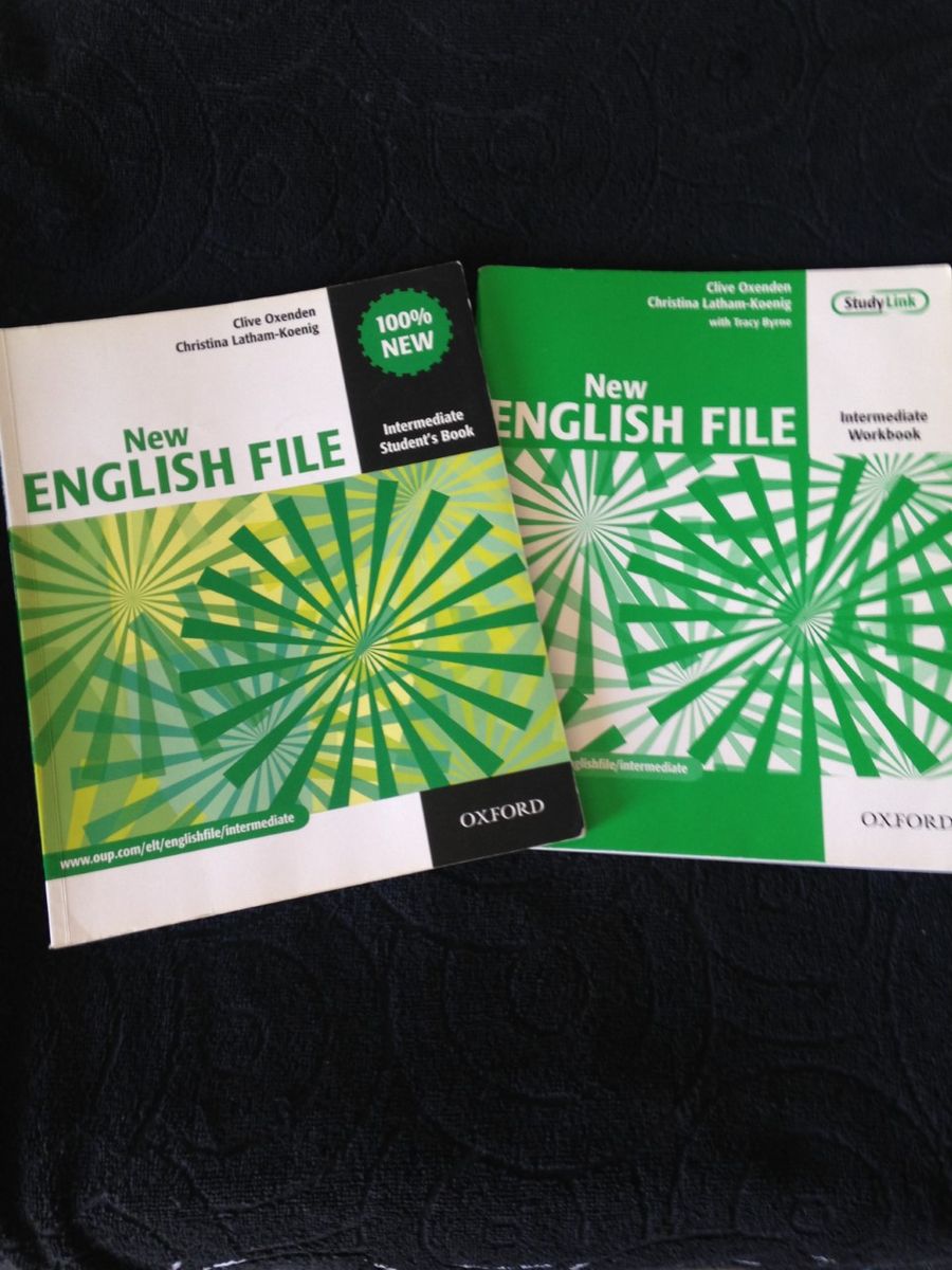 New English File Intermediate Student`s Book | Livro Oxford Usado ...