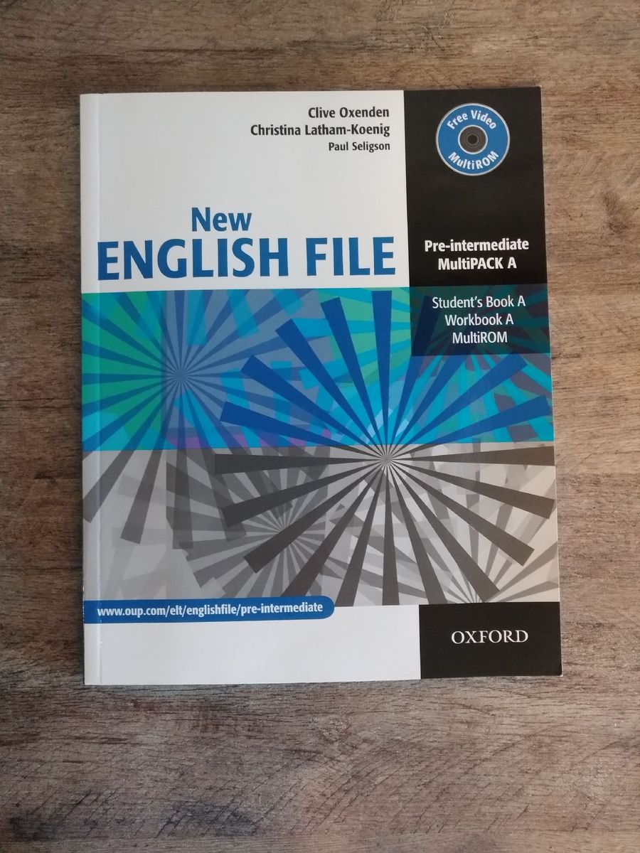 New English File Pre Intermediate | Livro Oxford Usado 76644798 | enjoei