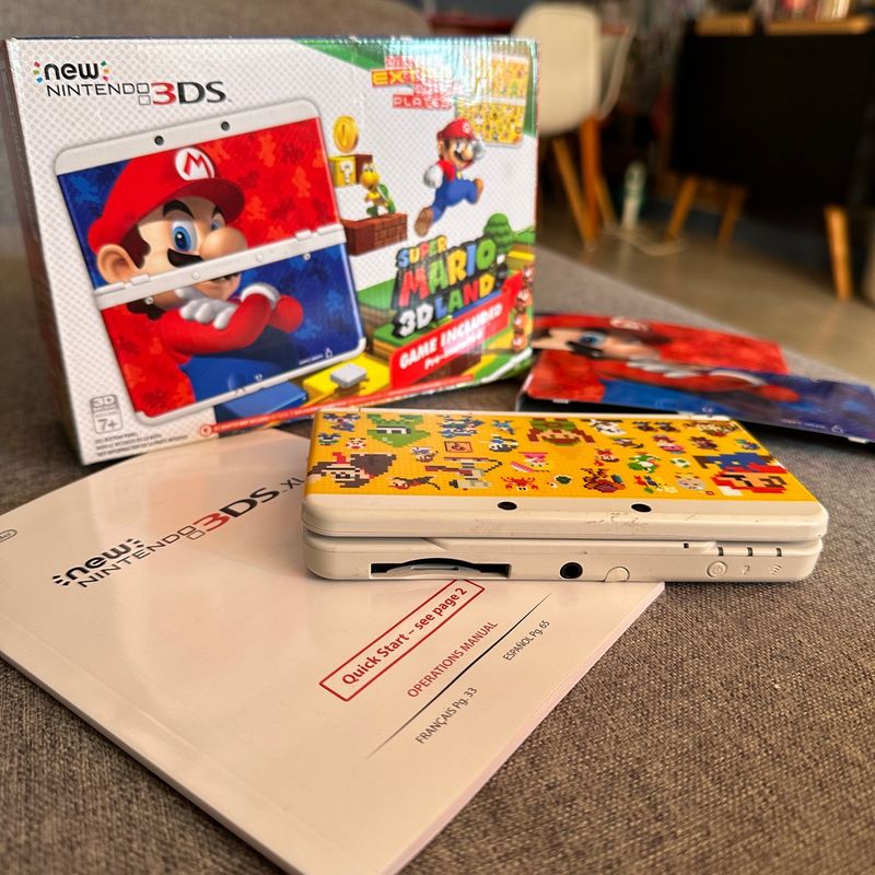 New nintendo 3ds super mario 3d hot sale land edition