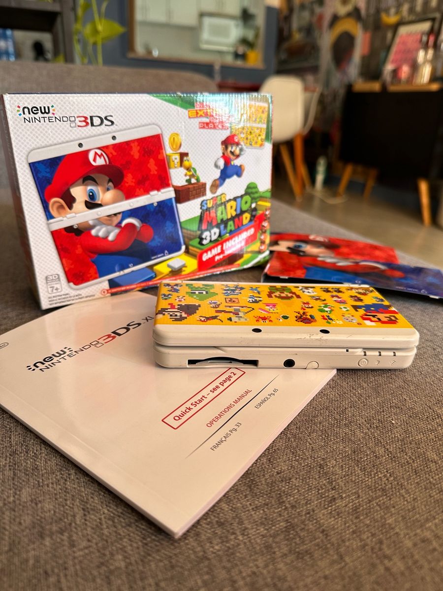 Jogo Super Mario 3d Land 3ds Midia Fisica