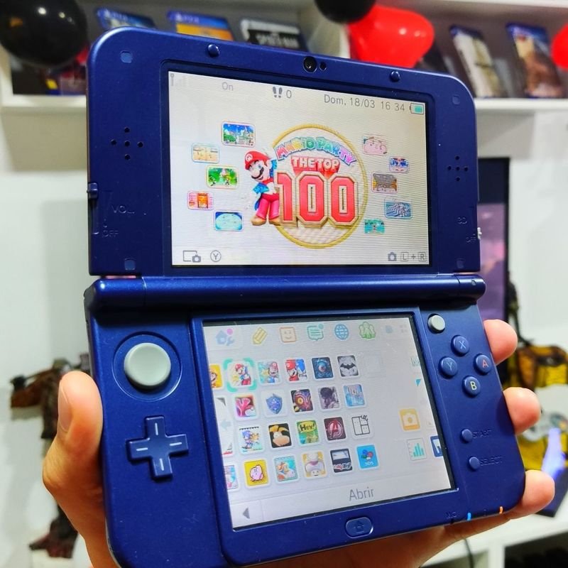 Console New 3ds Xl Edição Especial Galaxy em Promoção na Americanas