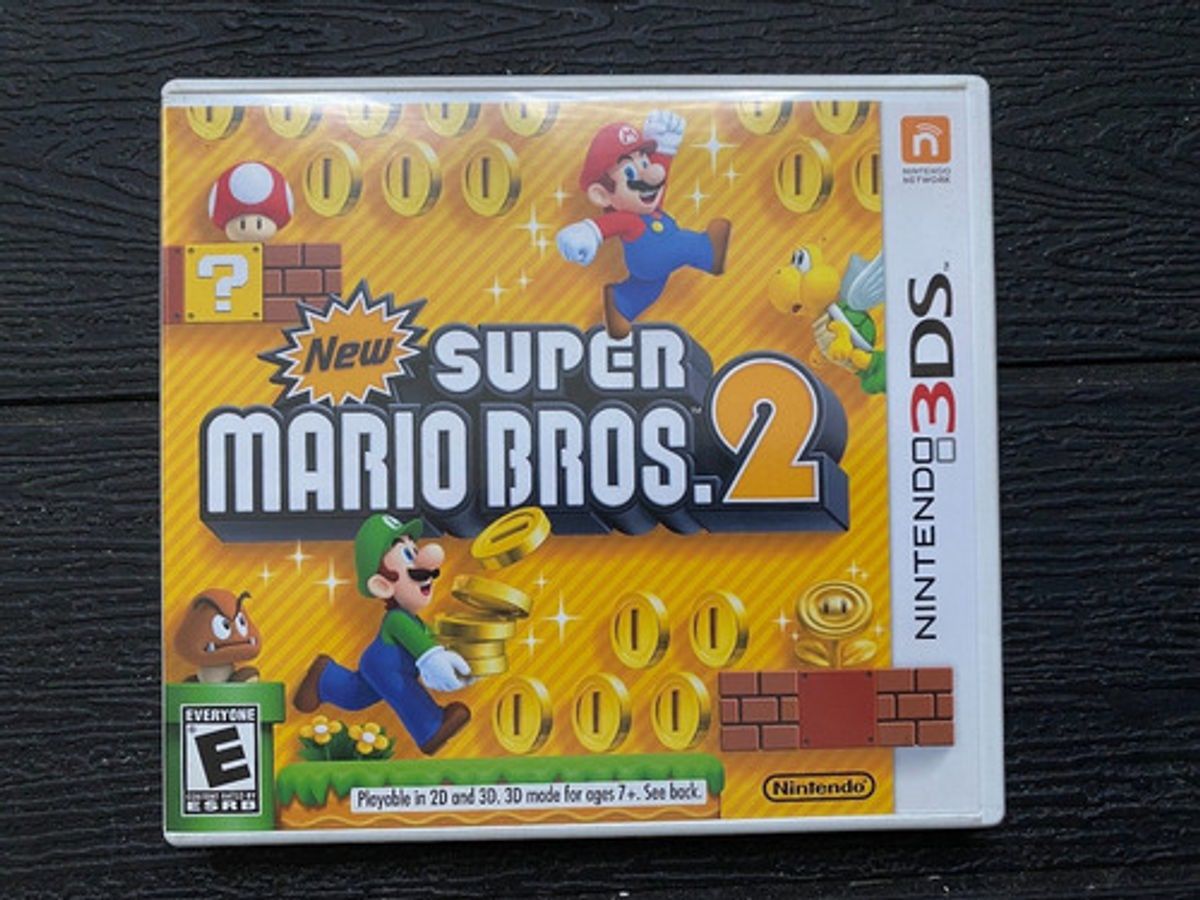 New Super Mario Bros 2 Nintendo 3ds Game Jogo de Videogame