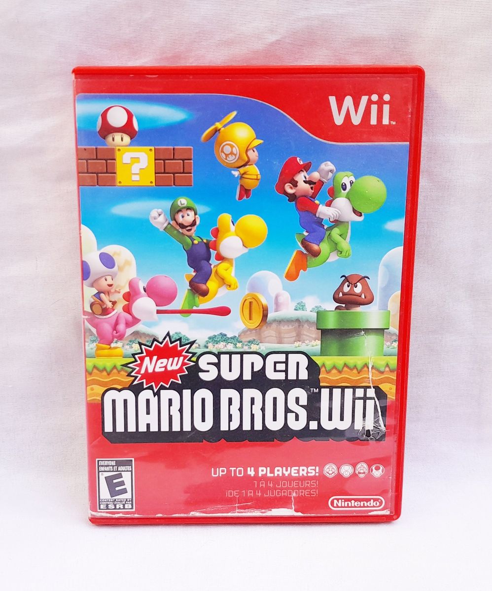 New Super Mario Bros Nintendo Wii Jogo De Videogame Nintendo Usado 80279147 Enjoei 3068