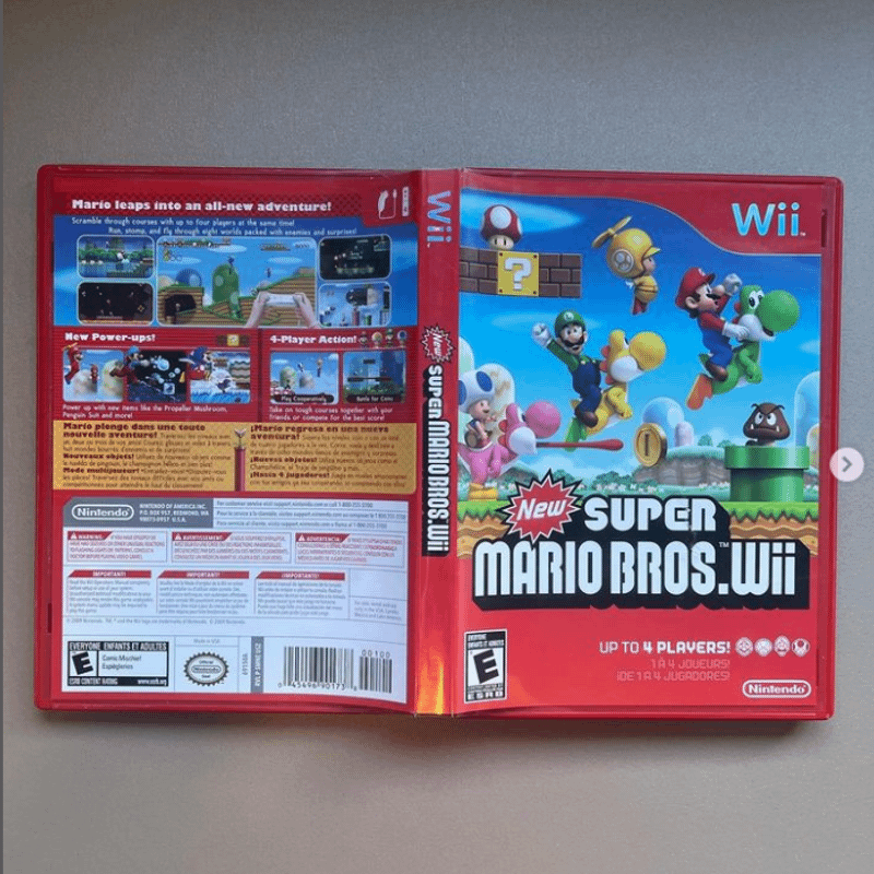 New Super Mario Bros Wii: Jogo Usado Wii, Jogo de Videogame Nintendo Usado  95966179
