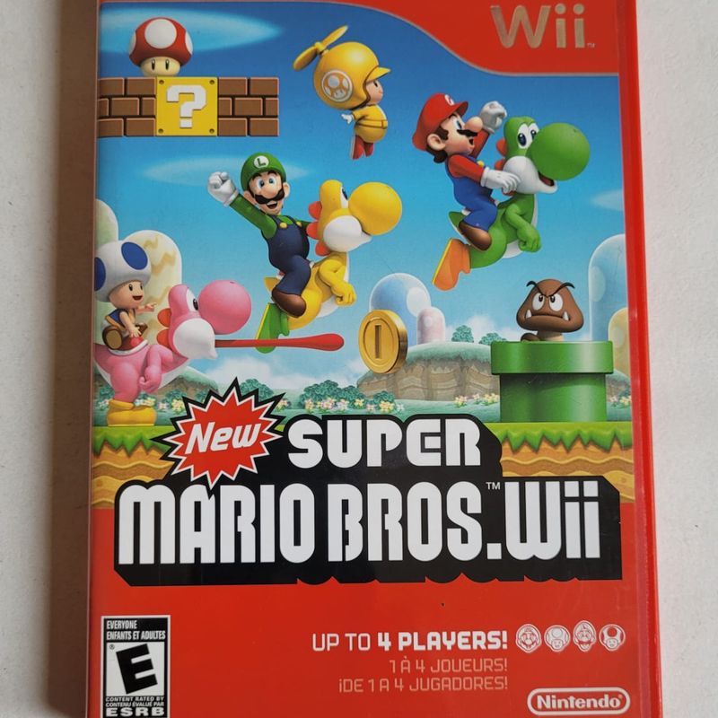 New Super Mario Bros Wii Nintendo WII (USADO)