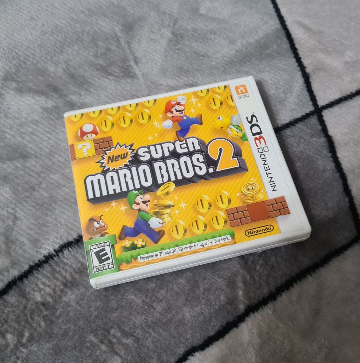 Jogo New Super Mario Bros 2 Nintendo 3ds Midia Fisica