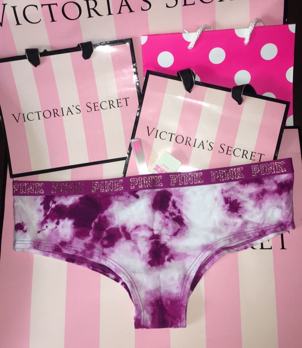 New Year Calcinha Victorias Secret Tie Dye, Lingerie Feminina Victorias  Secret Nunca Usado 50992173