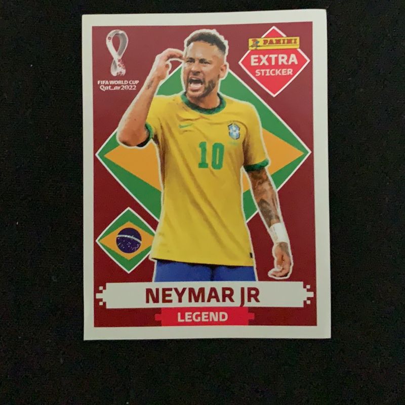 Figurinha Bordo Do Neymar, Comprar Novos & Usados