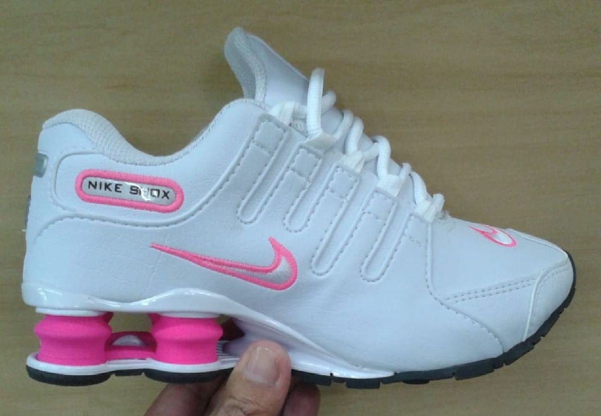 nike 4 molas feminino branco