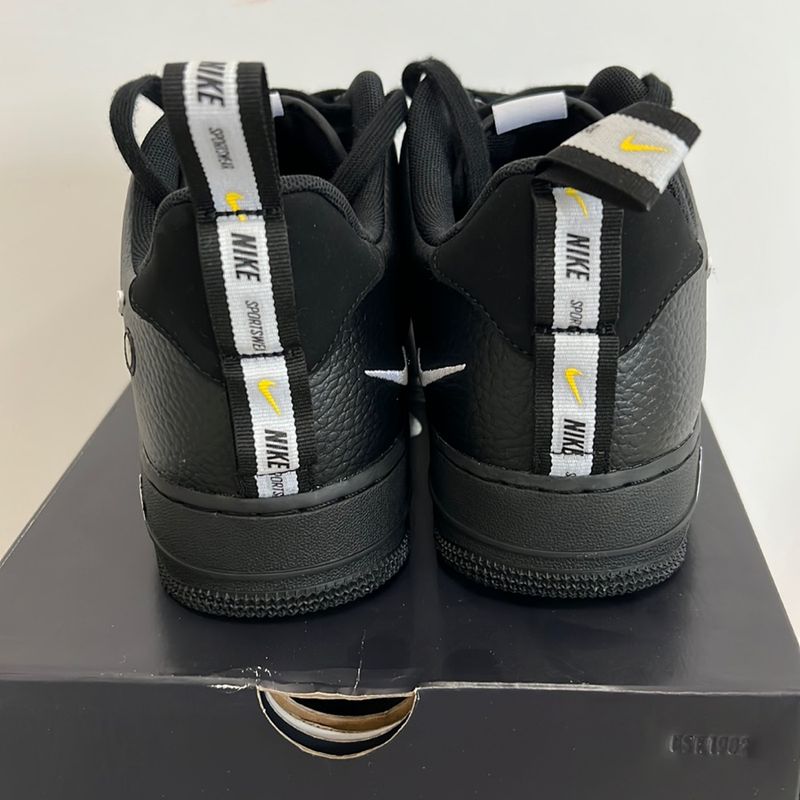 air force 1 lv8 utility black