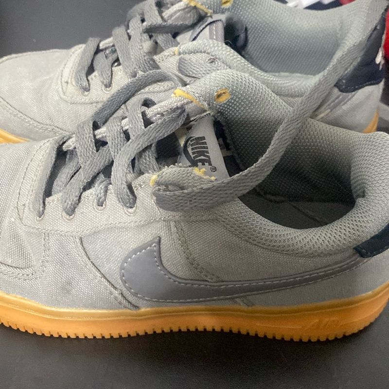 Grey air force 2024 1 gum sole