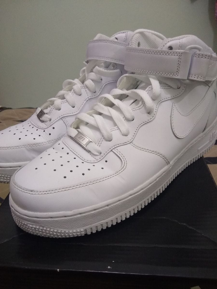 Nike Air Force 1 Branco - Cano Alto N 39 | Tênis Masculino Nike Usado ...