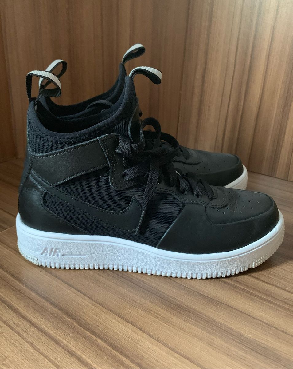 nike air force 1 preto cano alto