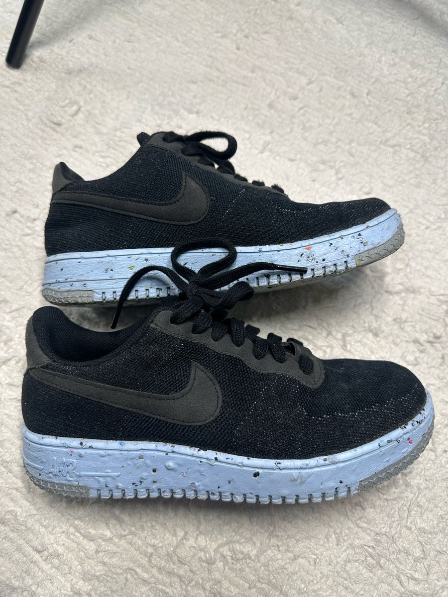 Chambray Air Force Flyknit Blue Nike Air Force Crater Flyknit