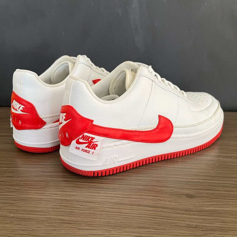 Nike Air Force 1 Jester Xx White University Red Nike Usado 105031779 enjoei