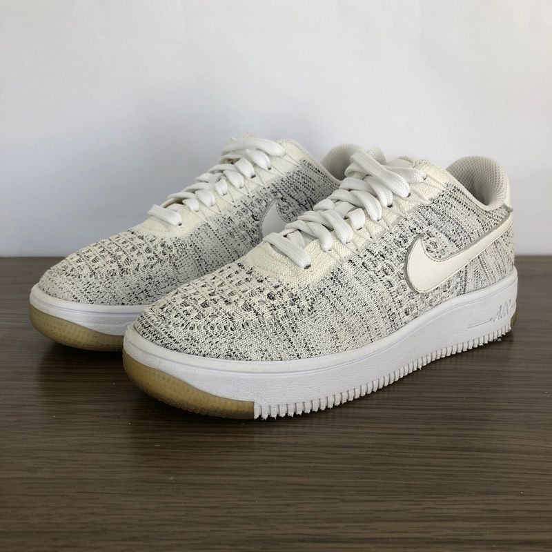 Flyknit air force store 1 low white