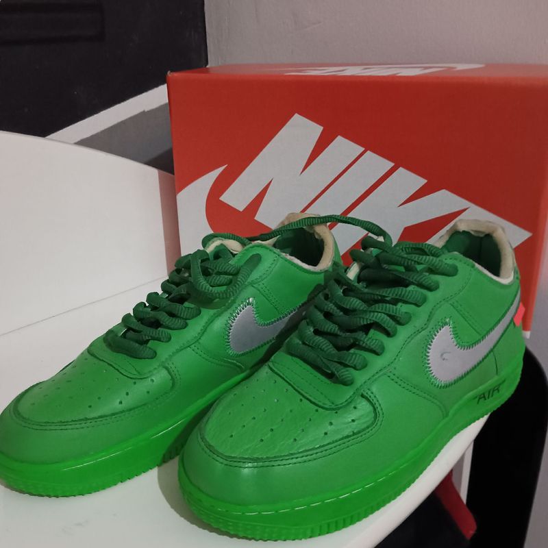 Nike air force verde neon on sale