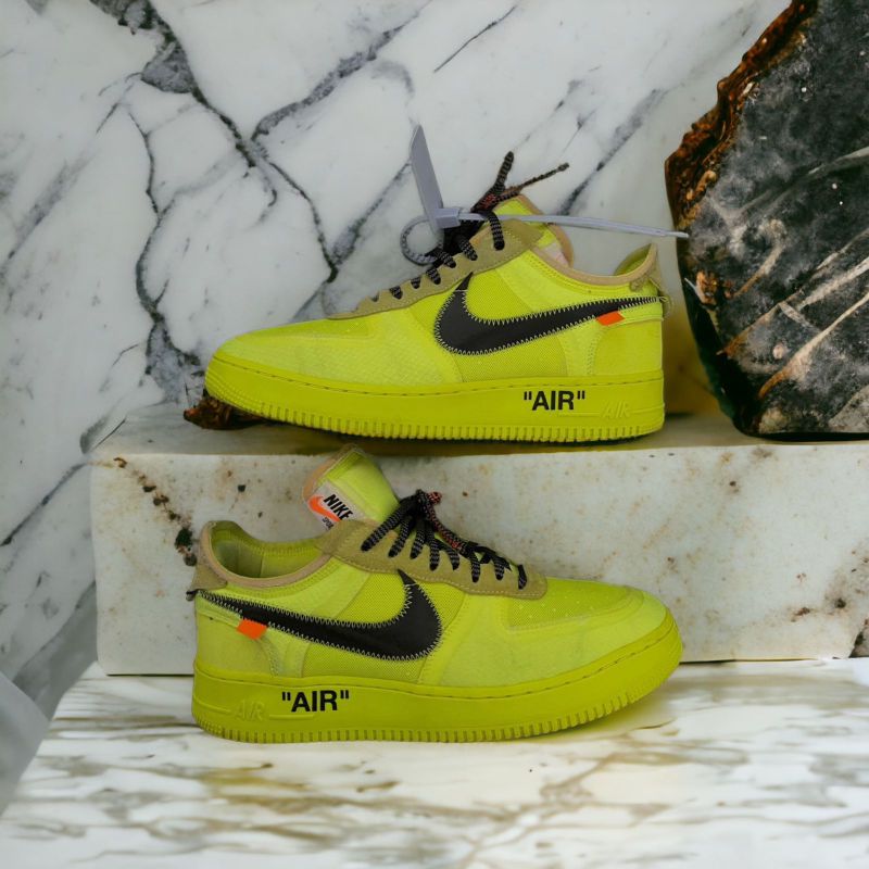 Volt yellow store air force 1