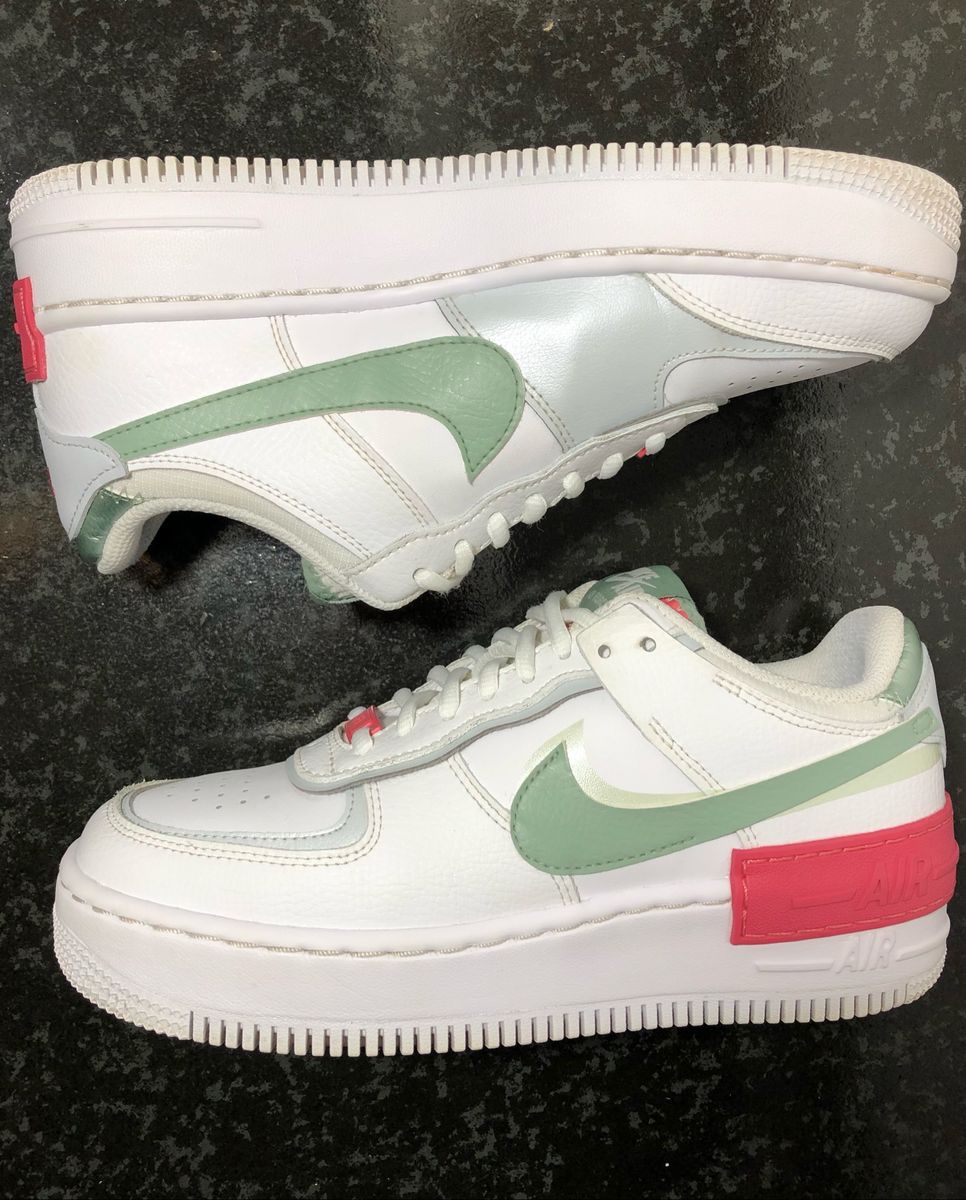 nike shadow pink and red