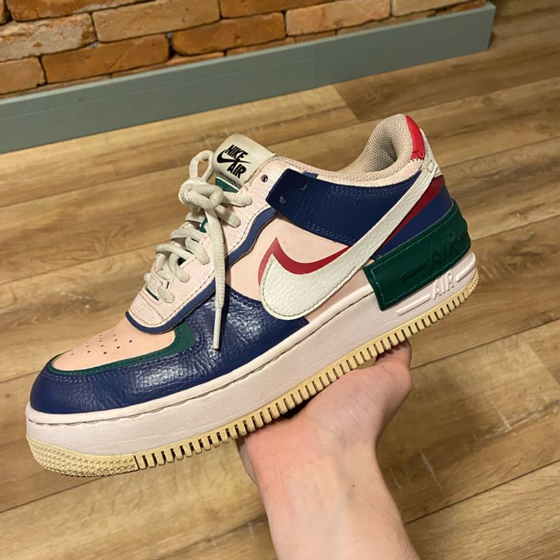 Nike Air Force Shadow Mystic Navy Tênis Feminino Nike Usado