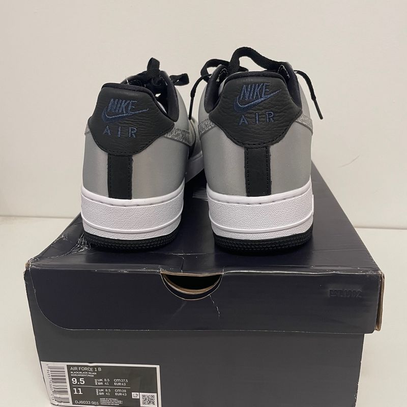 Nike air best sale force snakeskin black