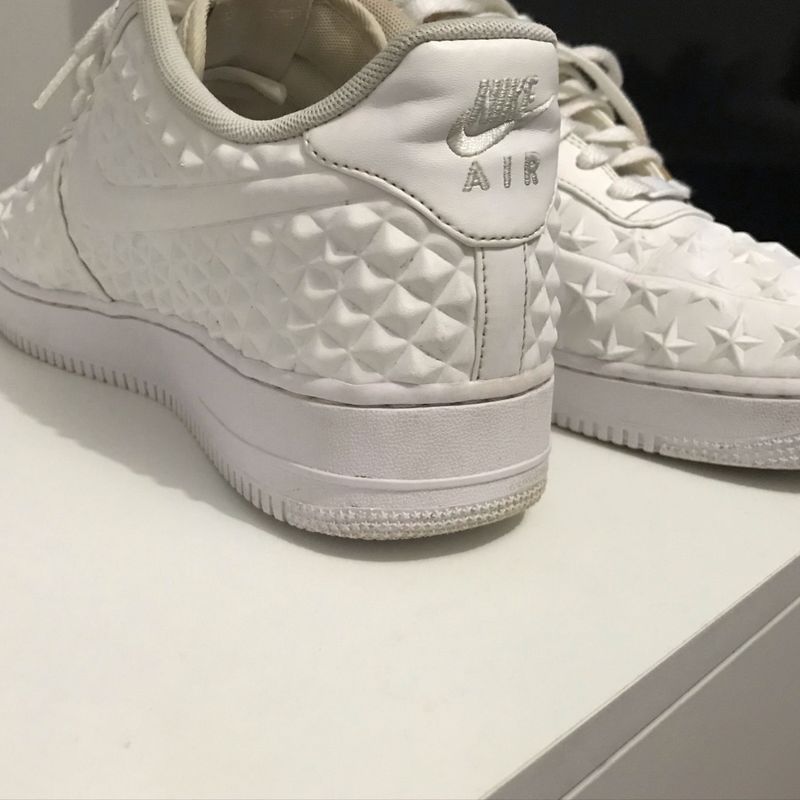 Nike air force deals white with stars