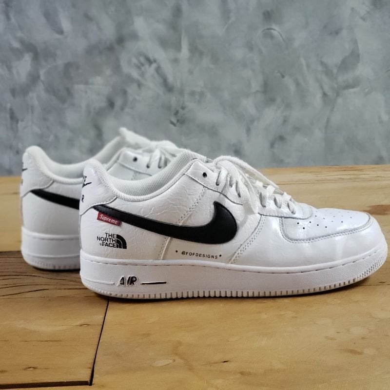 North face supreme air force 1 best sale