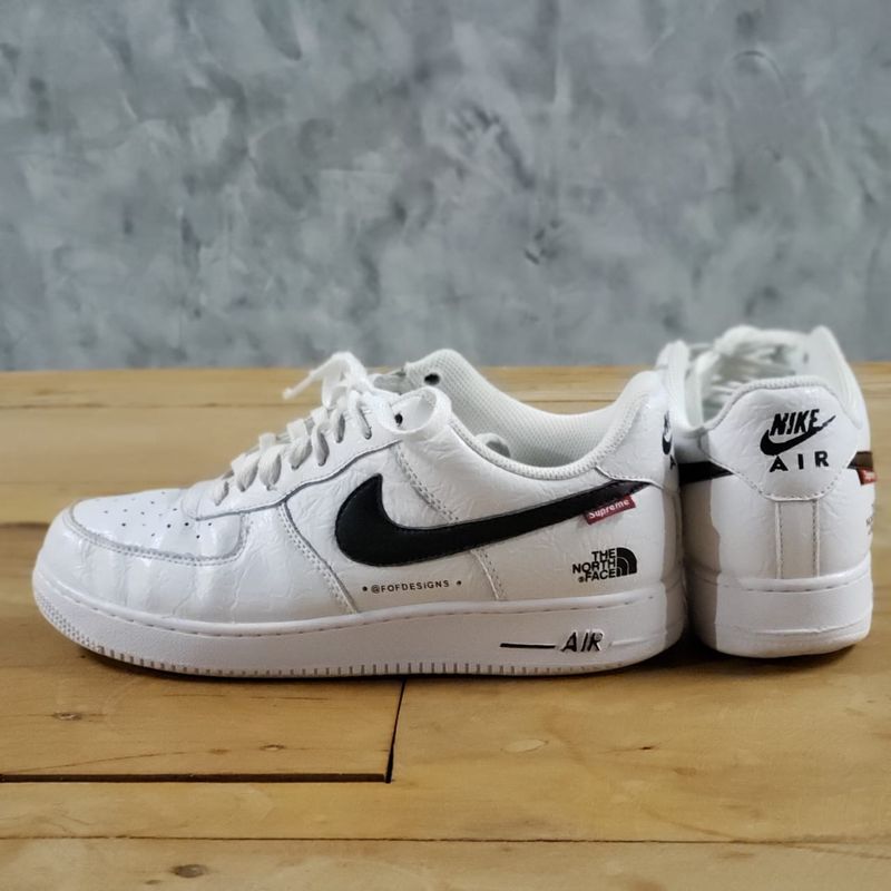 Air force 1 hot sale north face supreme