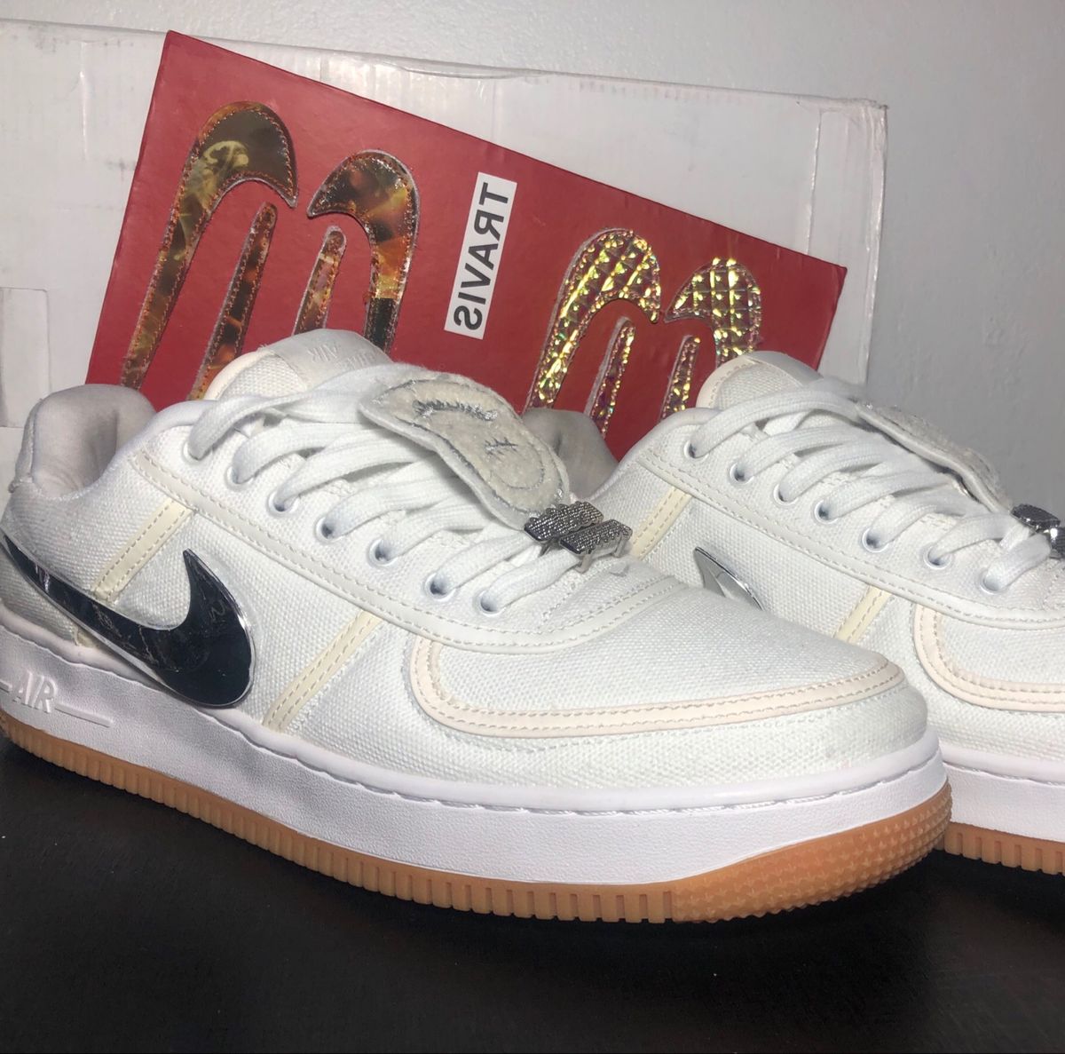 tenis nike falso