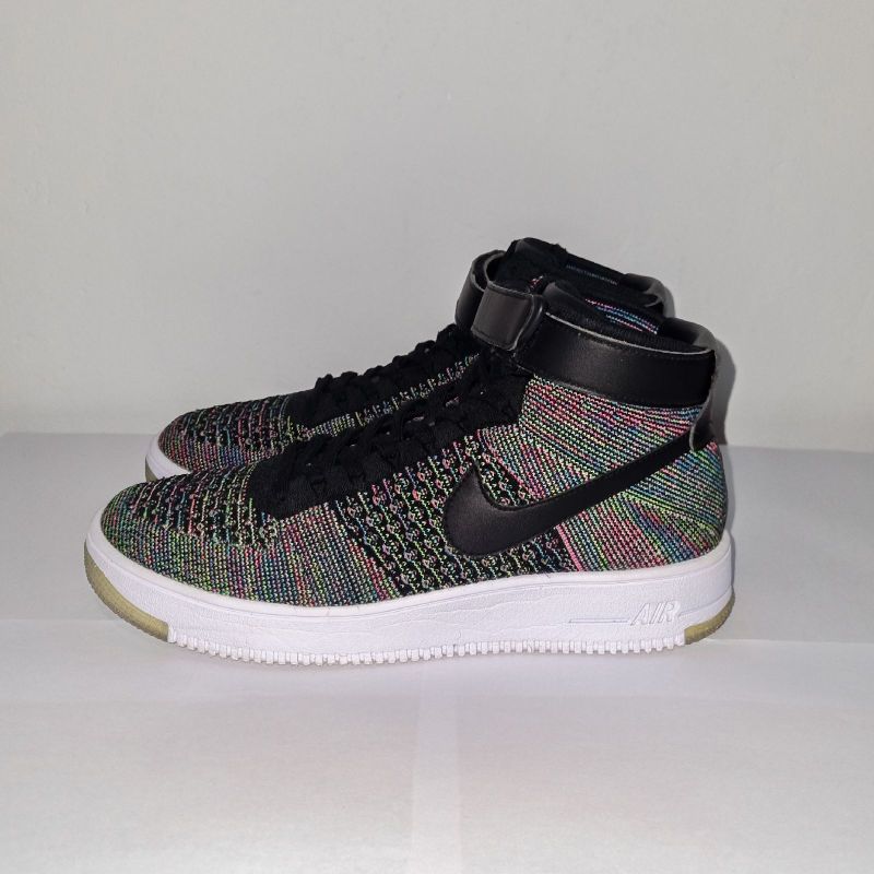 T锚nis nike air force 1 flyknit mid outlet masculino