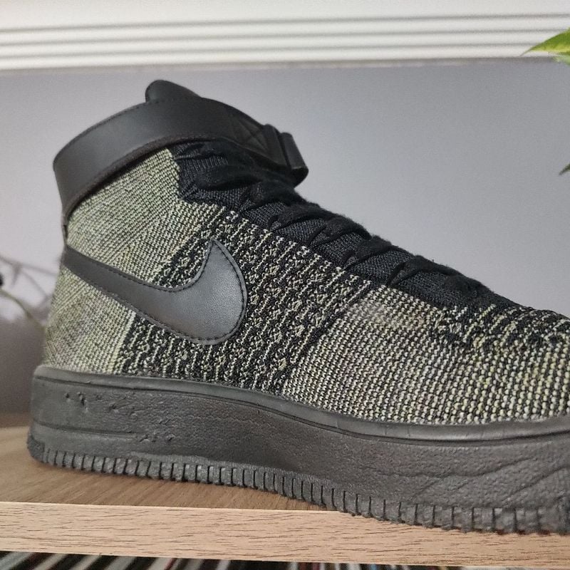 Nike air force 1 ultra flyknit mid palm green deals