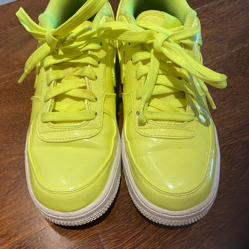 Nike Air Force Amarelo Tênis Feminino Nike Usado 72506281 enjoei