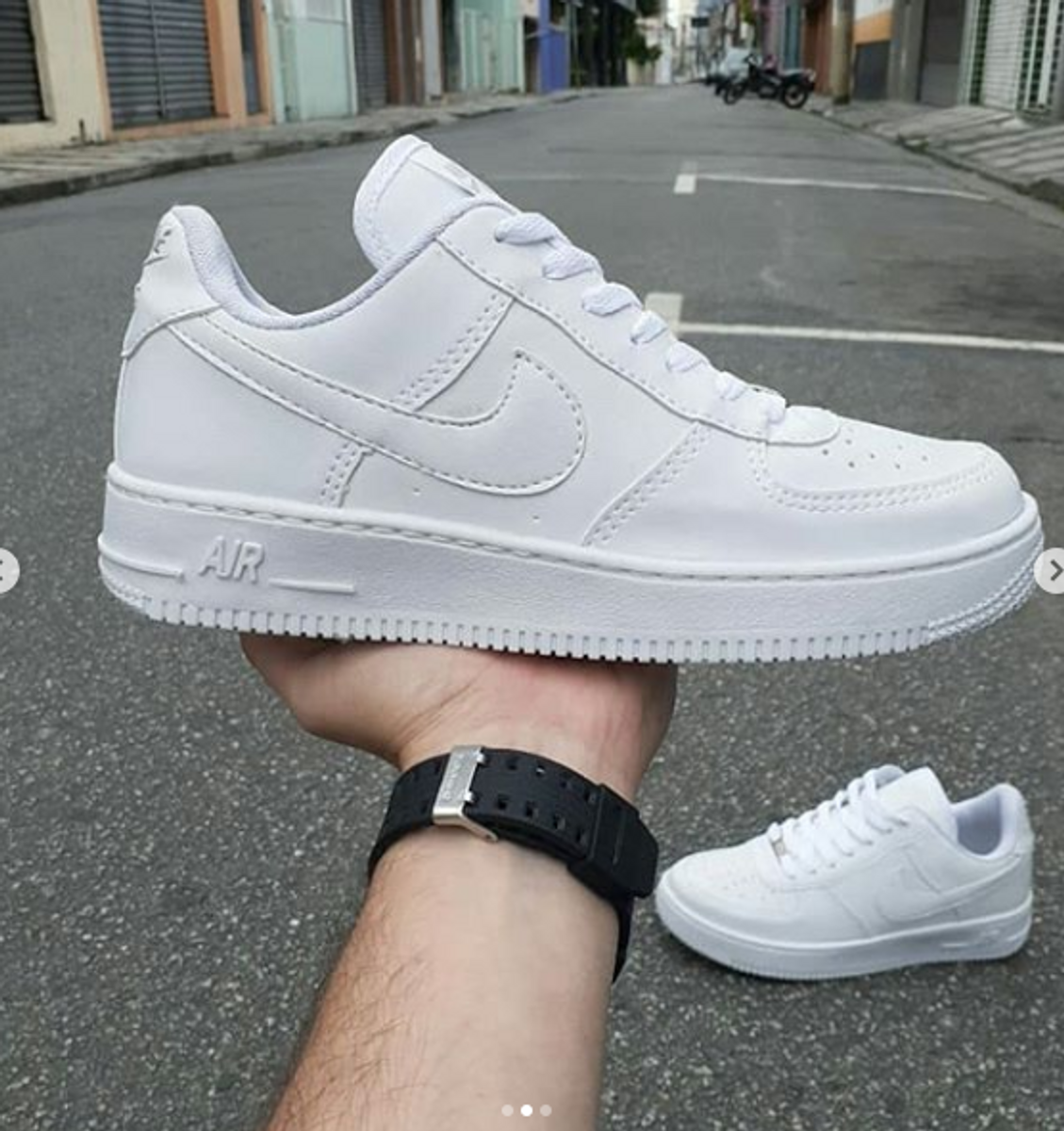 tenis air force branco feminino