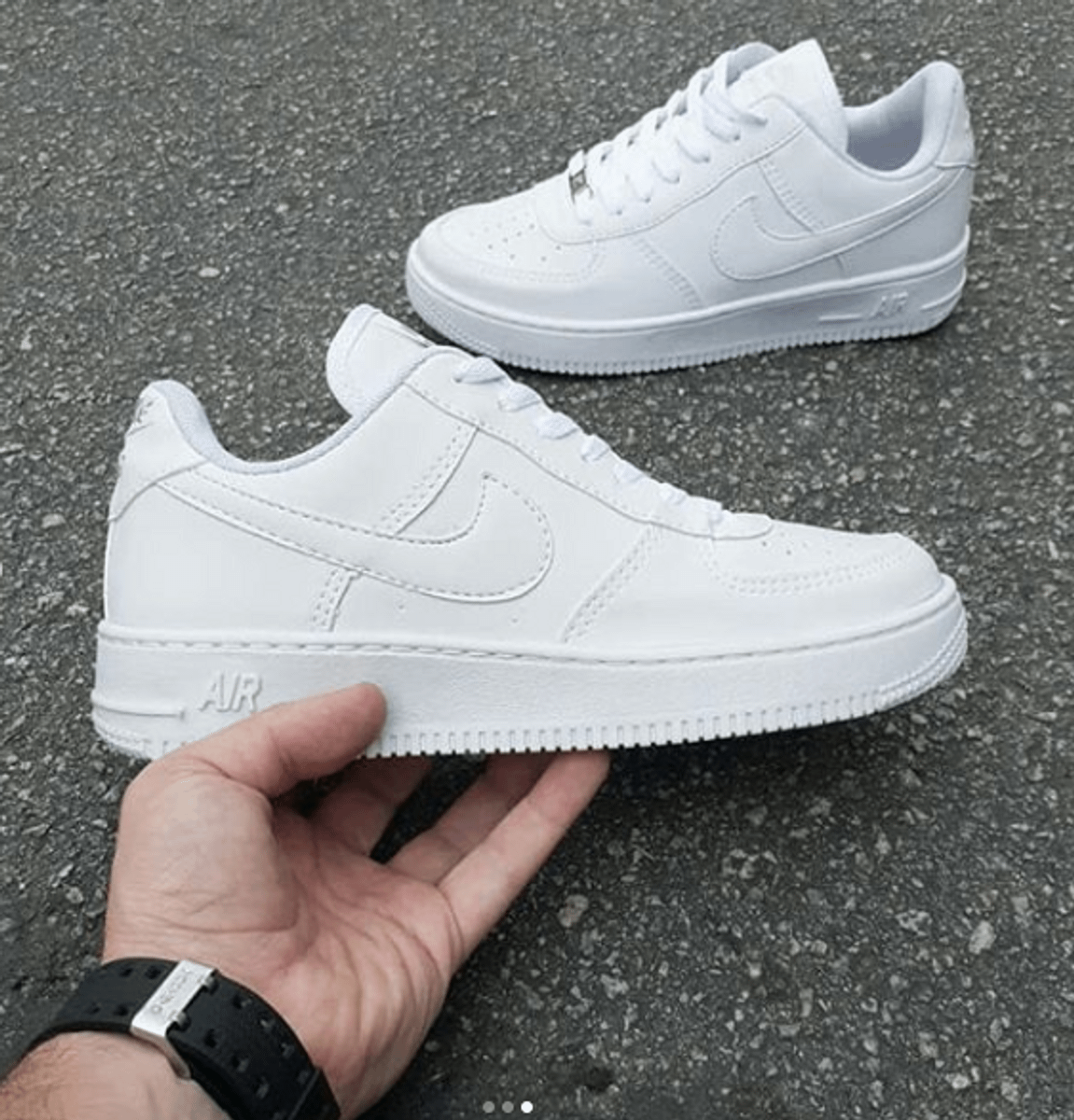 nike air botinha branco