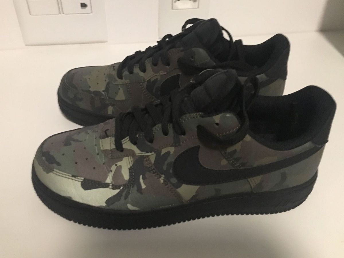 nike air force camuflado verde