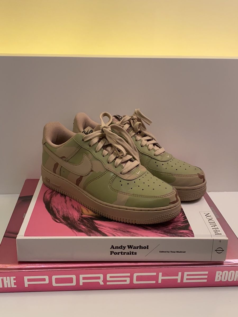 Nike air force camuflado hot sale verde