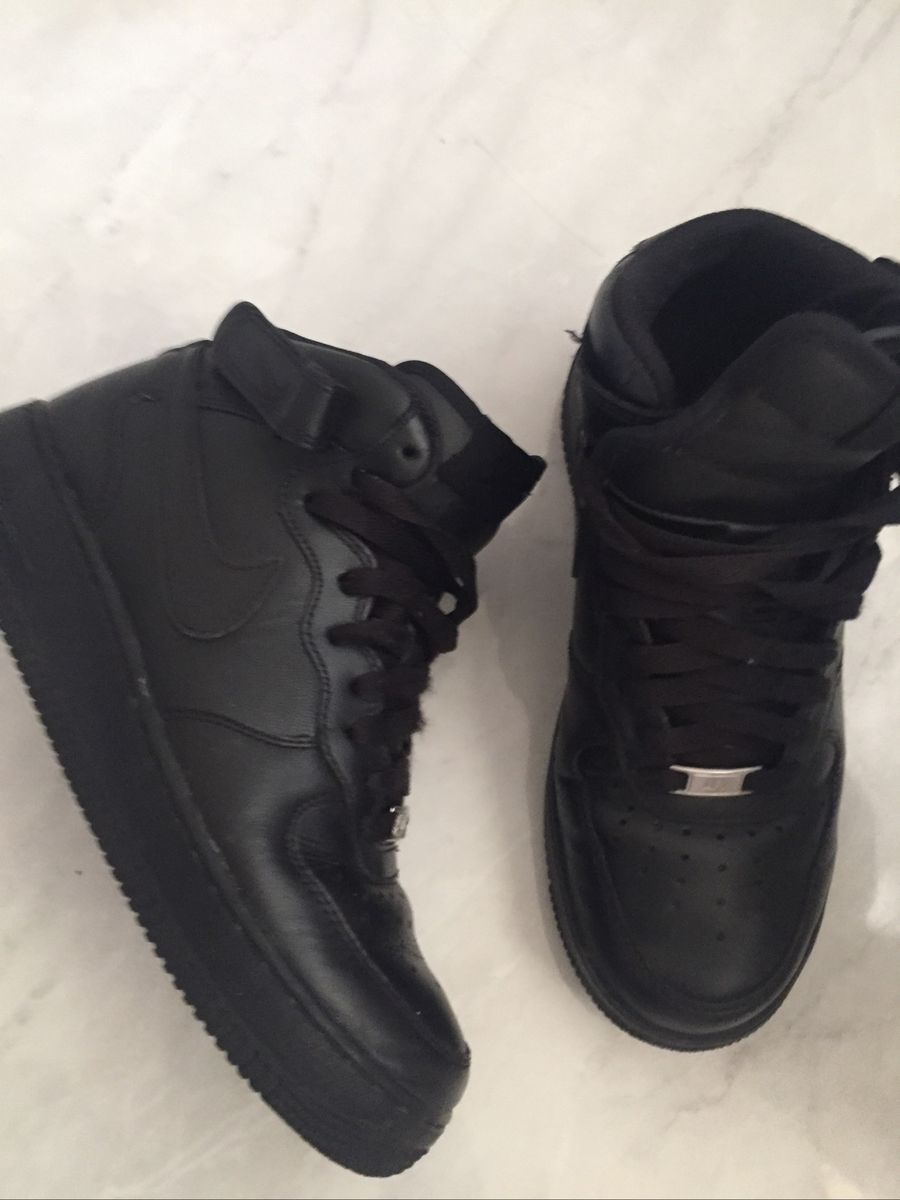 nike air force 1 preto cano alto