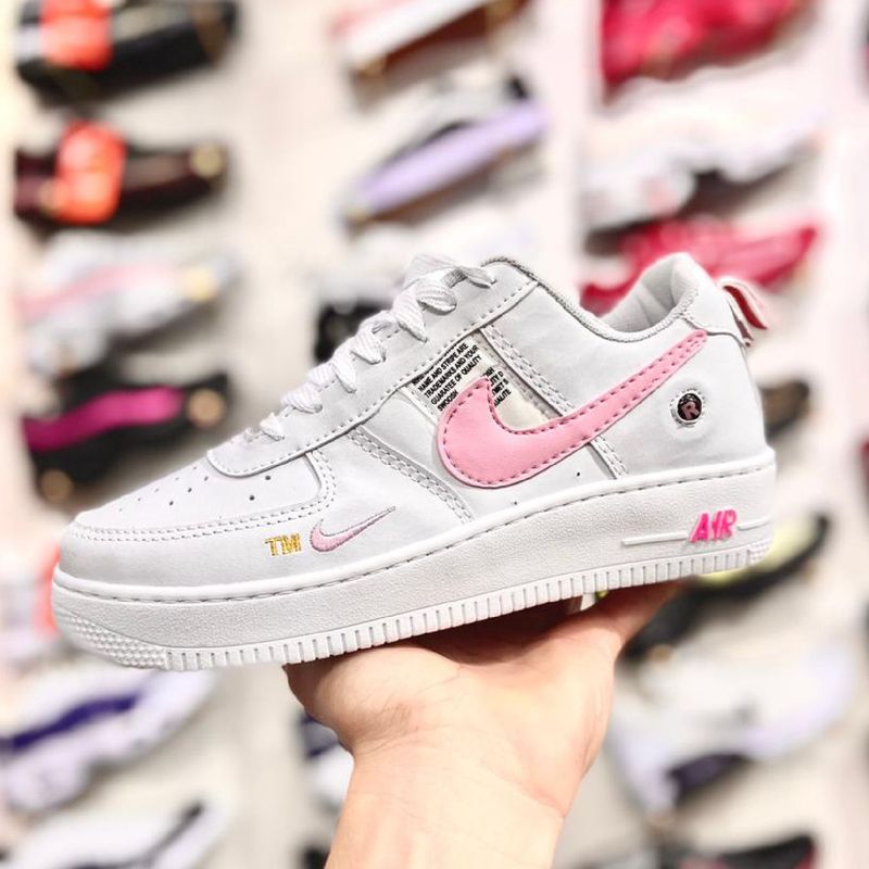 Nike air force pink 2024 stripe